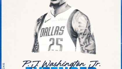 开云体育入口-4年9000万美元！独行侠官宣提前续约PJ-华盛顿