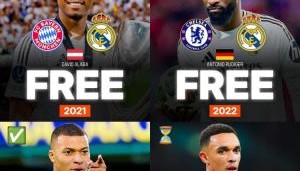 姆巴佩1.8亿❗皇马免签4人身价3.5亿欧：7500万阿诺德今夏加盟？